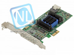 Контроллер Adaptec 2270800-R SAS PCI-E v2 x1, LP, SAS 6G, RAID 0,1,10,1E, 4port(intSFF8087), 128Mb onboard SGL-2270800-R(NEW)
