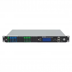 Оптический усилитель VERMAX для сетей КТВ, 2 входа, 8*21dBm выходов, WDM фильтр PON