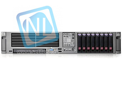 Сервер Proliant HP 417454-421 DL380R05 Intel Xeon DC 5120 1860Mhz/1066/2*2Mb/ DualS771/ i5000P/ 1Gb(32Gb) FBD/ Video/ 2LAN1000/ 6SAS SFF/ 0x36(146)Gb/10(15)k SAS/ ATX 800W 2U-417454-421(NEW)