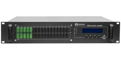 Оптический усилитель VERMAX для сетей КТВ, 2 входа, 8*24dBm выхода