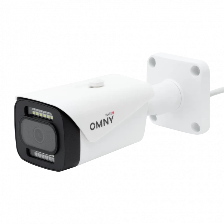 Камера сетевая буллет 5Мп OMNY BASE miniBullet5E-WDS-SDL 28 с двойной подсветкой и микрофоном