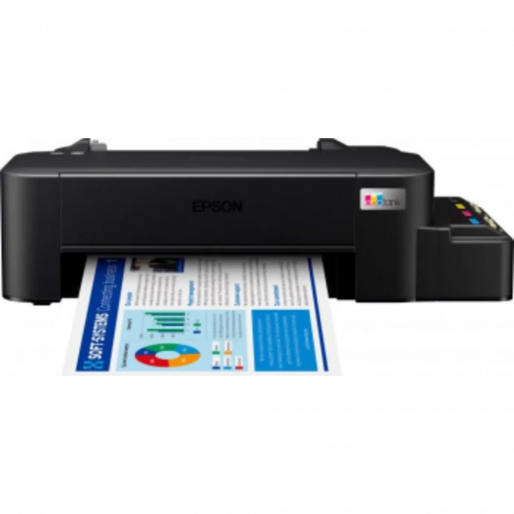 Принтер струйный Epson L121 (C11CD76414) A4 черный
