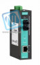 Медиаконвертер Ethernet 10/100BaseTX в 100BaseFX (многомодовое оптоволокно) в металлическом корпусе с расширенным диапазоном температур MOXA