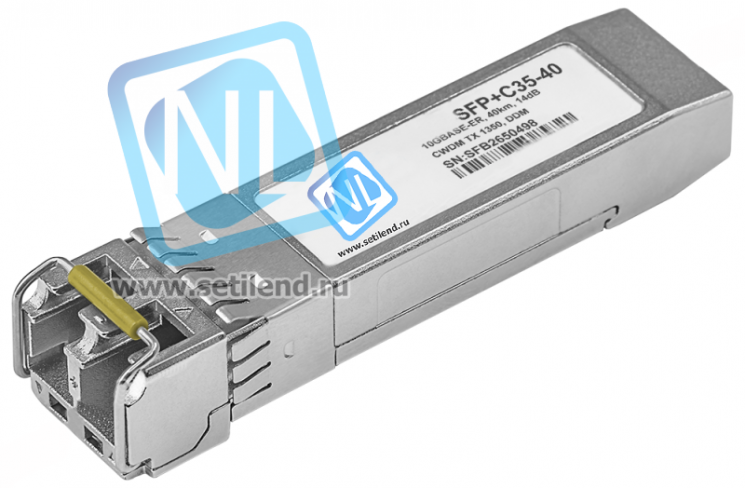 Модуль SFP+ CWDM оптический 1350nm, 40км (14dB)