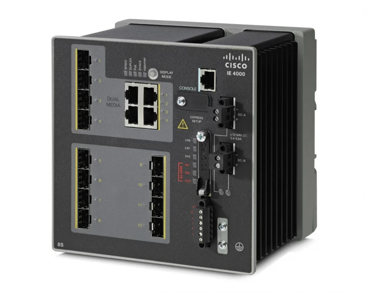 Промышленный коммутатор Cisco IE-4000-8GS4G-E