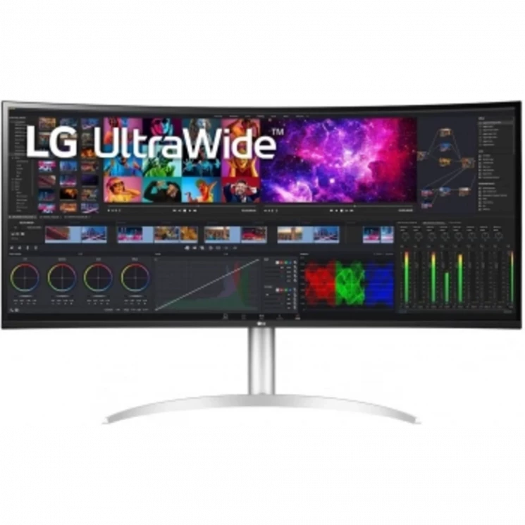 Монитор LG 39.7" 40WP95C-W черный NANO IPS LED 21:9 (Ultrawide) HDMI M/M матовая HAS Piv 300cd 178гр