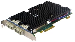 Сетевая карта 4 порта 1000Base-LX Bypass (LC, Intel 82580), Silicom PE2G4BPFi80-LX-SD-R