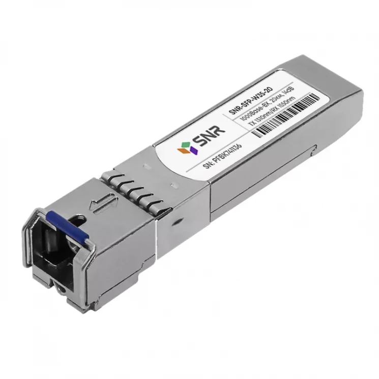 Модуль SFP оптический, дальность до 20 км (14dB), 1310нм, индустриальный
