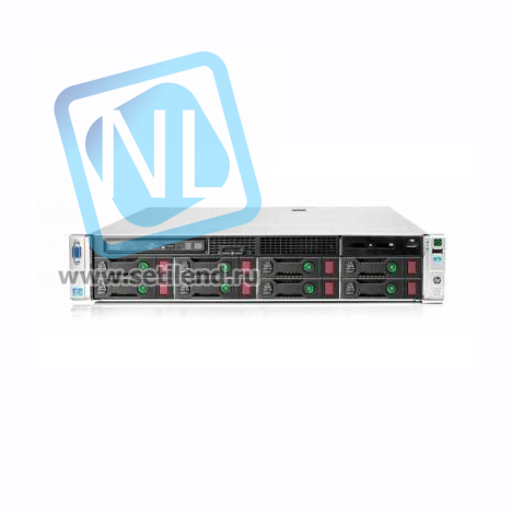 Сервер HP Proliant DL380p Gen8, 1 процессор Intel Xeon 6C E5-2640, 16GB DRAM, 8LFF, P420i/1GB FBWC