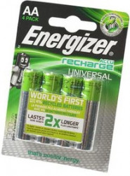 Energizer Recharge Universal АА1300мАч BL4, Аккумулятор