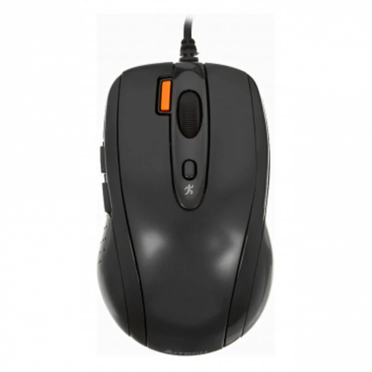 Мышь A4Tech V-Track Padless N-70FX черный оптическая (1600dpi) USB для ноутбука (7but)