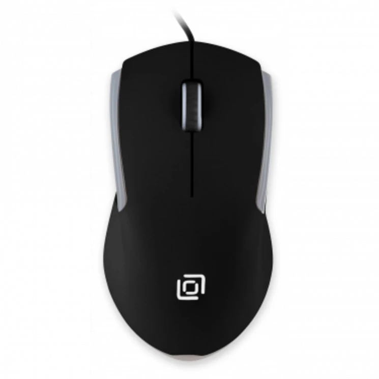 Мышь Оклик 245M черный оптическая (1000dpi) USB (3but)