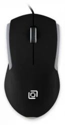 Мышь Оклик 245M черный оптическая (1000dpi) USB (3but)