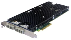 Сетевая карта 4 порта 1000Base-LX/10GBase-LR Bypass (LC, Intel 82599ES), Silicom PE310G4BPi9-LRD-SD