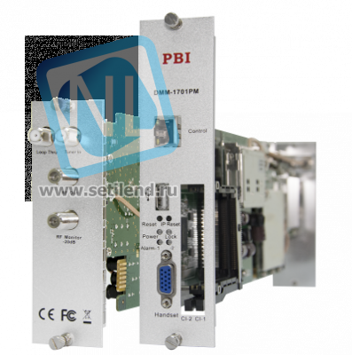 Модуль профессионального DVB-T2 приёмника и двойного аналогового модулятора PBI DMM-1701PM-04T2 (used)