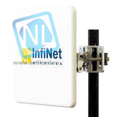 Оконечная станция Infinet Вектор 5, 4.9-6 ГГц, 450 Мбит/с, 2x27 дБм, 23 дБи