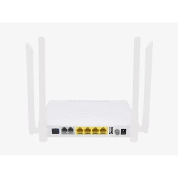 Абонентский терминал ONU GPON, 4 порта 10/100/1000Base-T, 2 порта POTS, WiFi 2.4/5