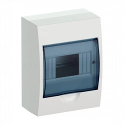 Корпус ЩРН-П-6 Krepta 3 IP41 навесной пластик. бел. IEK MKP12-N-06-40-20