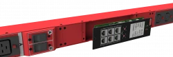 Блок розеток интеллектуальный: Ethernet, 0U, 400V, (3) 32A, in: IEC309, out: (6) C19; (18) C13 с фиксацией кабелей