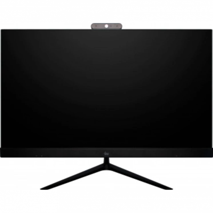 Моноблок IRU Агат 313 23.8" Full HD i3 10100 (3.6) 8Gb SSD512Gb UHDG 630 Free DOS GbitEth WiFi BT 120W клавиатура мышь Cam черный 1920x1080