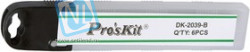 DK-2039-B Pro'sKit Набор лезвий для ножа универсального (6 шт. в футляре)
