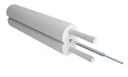 Кабель оптический Alpha Mile Flex FTTx, 1 волокно, белый