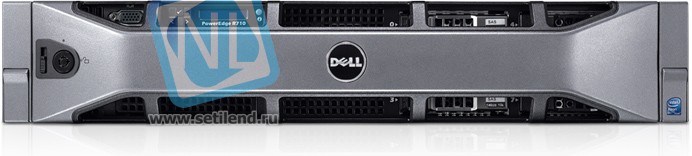 Сервер Dell PowerEdge R710, 2 процессора Intel Xeon Quad-Core X5570 2.93GHz, 64GB DRAM, 292GB SAS