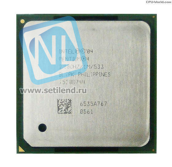 Процессор Intel SL7PK Pentium IV 2800Mhz (1024/533/1.385v) s478-SL7PK(NEW)