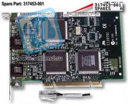 317453-001 Dual Fast Ethernet 10Base-T/100Base-TX LAN adapter (NIC) - 32-bit