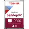 Жесткий диск Toshiba SATA-III 2TB HDWD320UZSVA Desktop P300 (7200rpm) 256Mb 3.5"