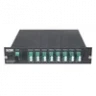 Мультиплексор CWDM одноволоконный 16-канальный для BIDI CWDM SFP (Tx/Rx:1310-1610нм), APC-полировка