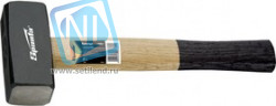 10907, Кувалда, 1500 г, кованая головка, деревянная двухцветная рукоятка