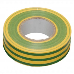 Изолента ПВХ 0.13х15мм (рул.20м) желт./зел. IEK UIZ-13-10-K52
