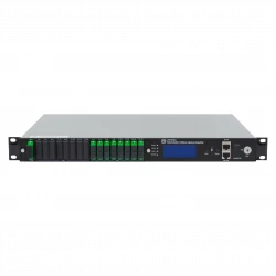 Оптический усилитель VERMAX для сетей КТВ, 2 входа, 16*16dBm выход, 1U