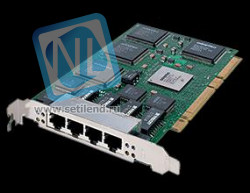 ANA-62044 DuraLan ANA-62044 Quad Port 4x100Мбит/сек 4xRJ45 PCI/PCI-X