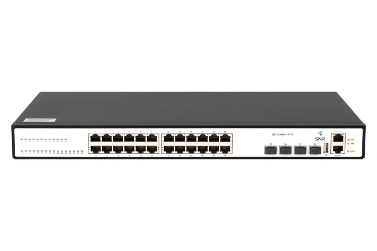 Управляемый коммутатор уровня 3 SNR-S2995G-24TX-RPS
