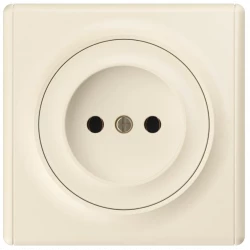 Розетка 1-м СП Florence 16А IP20 без заземл. винтов. клеммы механизм беж. (1E10301301) OneKeyElectro