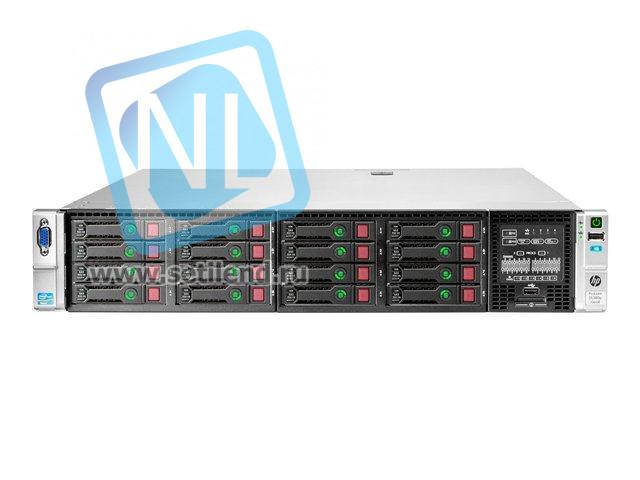 Сервер Proliant HP 642107-421 Proliant DL380p Gen8 E5-2640 Rack(2U)/Xeon6C 2.5GHz(15Mb)/4x4GbRD/P420iFBWC(1Gb/RAID0/1/1+0/5/5+0)/noHDD(8/16opt)SFF/noDVD/iLO4ME/4x1GbFlexLOM/ 4xFan/1xRPS460Plat+(2up)-642107-421(NEW)