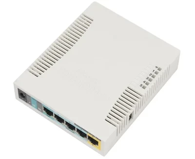 Радиомаршрутизатор MikroTik RB951Ui-2HnD