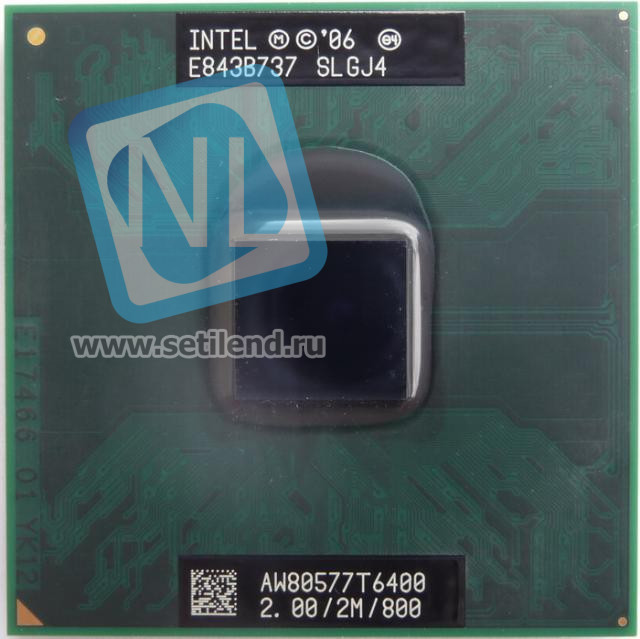 Процессор Intel SLGJ4 Core 2 Duo T6400 (2.00GHz, 800Mhz FSB, 2MB) P478-SLGJ4(NEW)
