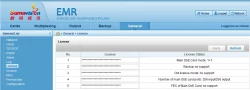 Дополнительная лицензия на на открытие второго порта (2+2) для шасси EMR 3.0