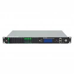 Оптический усилитель VERMAX для сетей КТВ, 2 входа, 8*24dBm выход, RT1, 1U