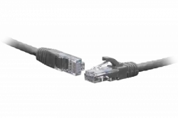 Коммутационный шнур F/UTP 4-х парный cat.5e 1.0м LSZH standart серый