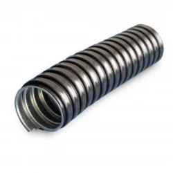 Металлорукав в ПВХ изоляции МРПИ НГ 32 УХЛ1 d32мм без протяжки морозостойкий черн. (уп.20м) ГОФРОМАТ