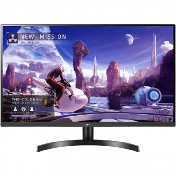 Монитор LG 27" 27QN600-B черный IPS LED 16:9 HDMI матовая 1000:1 350cd 178гр/178гр 2560x1440 75Hz DP