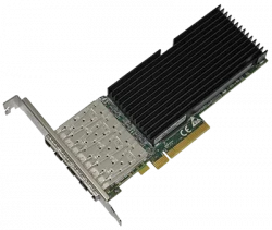 Сетевая карта 4 порта 1000Base-X/10GBase-X (SFP+, Intel 82599ES), Silicom PE310G4SPi9LA-XR