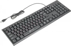 Клавиатура Оклик 120M черный USB (1083044)