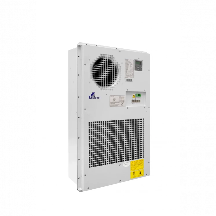 Кондиционер для установки в уличный шкаф, холодопроизводительность 2000Вт, со встроенным электрическим калорифером, 220В переменного тока