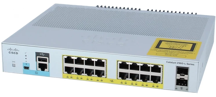 Коммутатор Cisco Catalyst WS-C2960L-16PS-LL