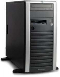 Сервер Proliant HP 416768-421 Proliant ML150T03 5110 Hot plug SATA (Tower XeonDC 1.6Ghz(4Mb)/1x512Mb/6ch SATA RAID1/0/noHDD(6)LFF/CDnoFDD/GigEth)-416768-421(NEW)